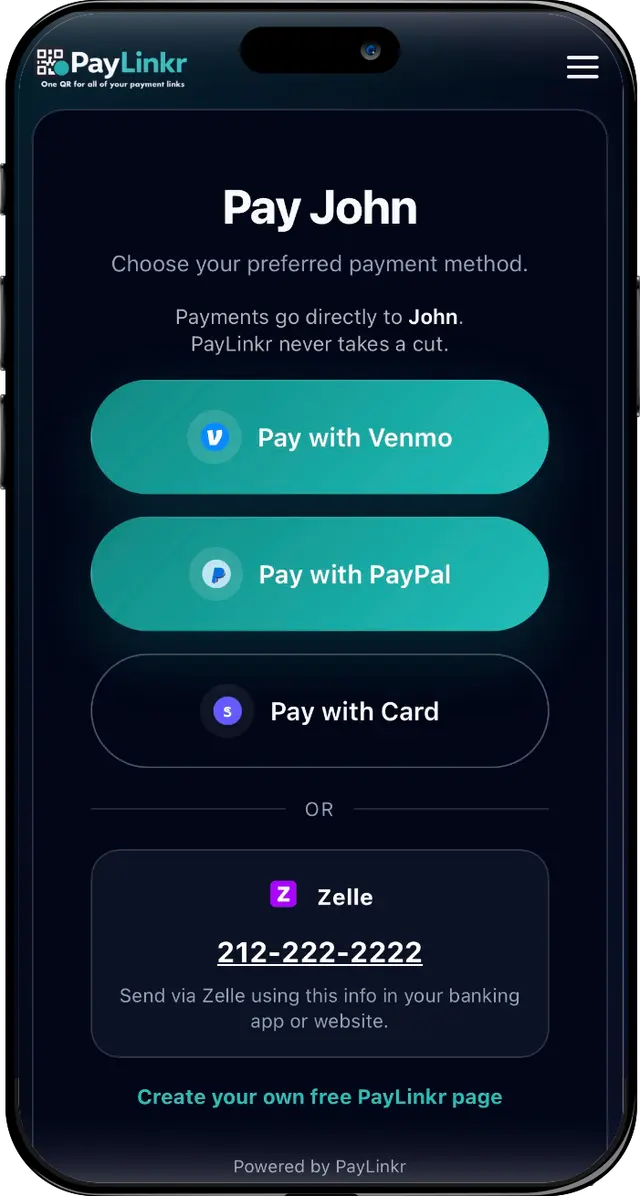 PayLinkr gallery image