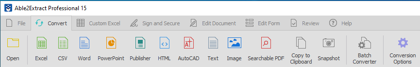 Able2Extract Professional gallery image