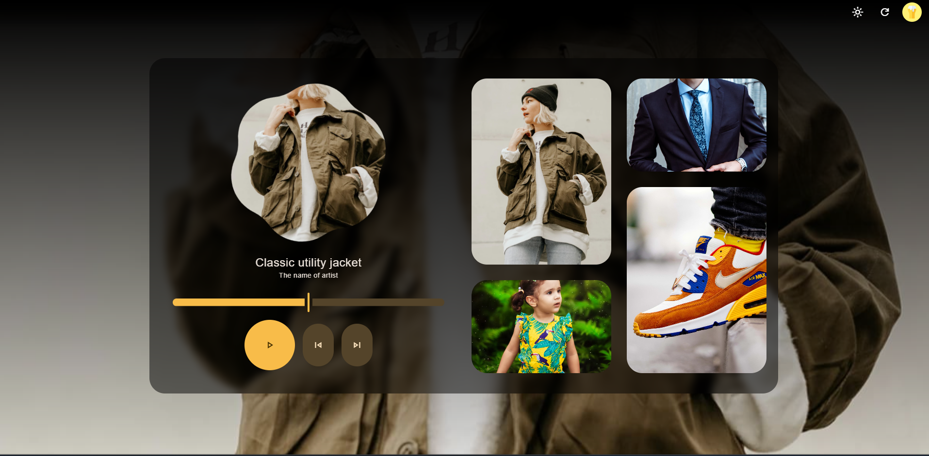 Beer CSS gallery image