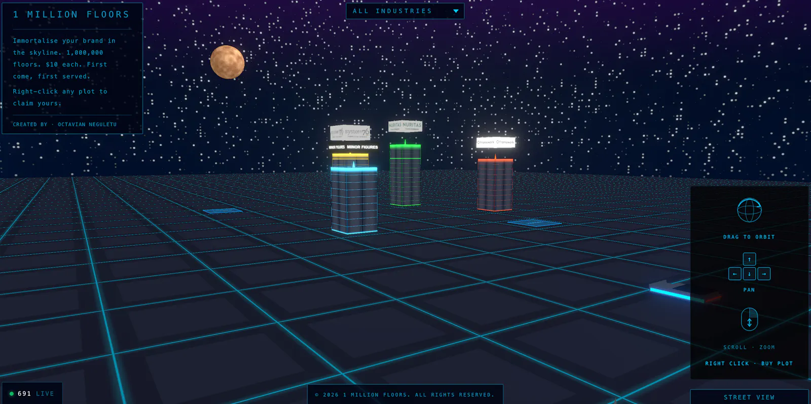 1 Million Floors - a 3D Digital City screenshot 4