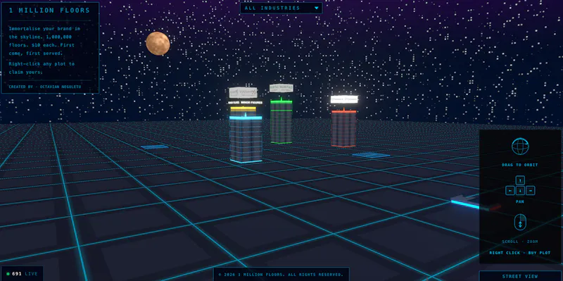 1 Million Floors - a 3D Digital City screenshot 4