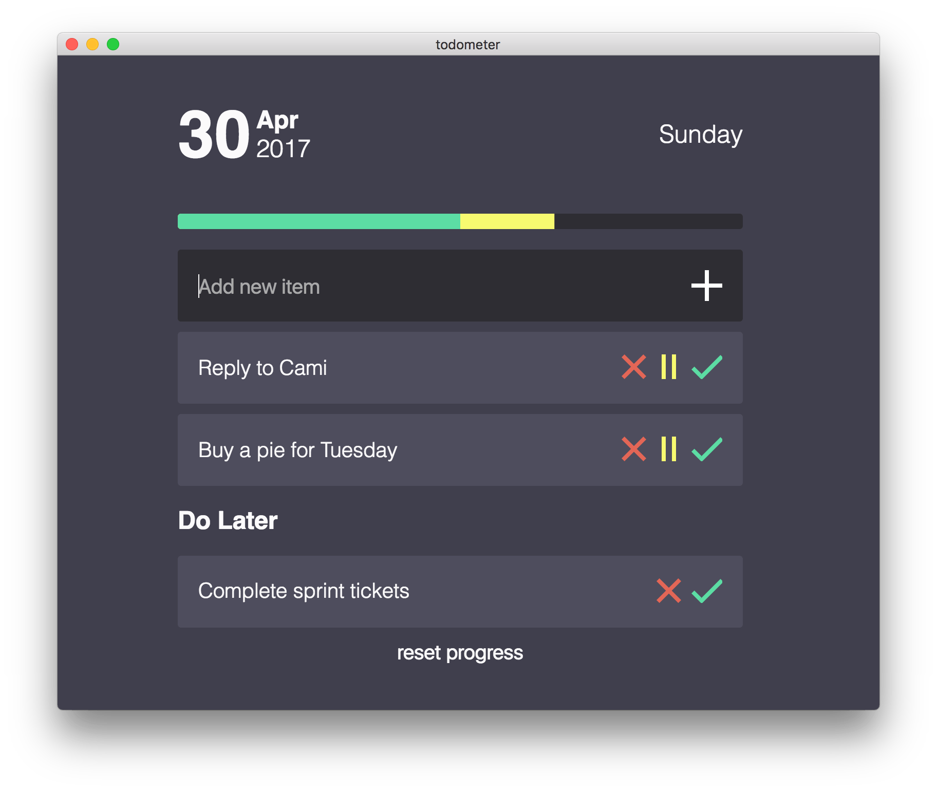 Todometer media 1