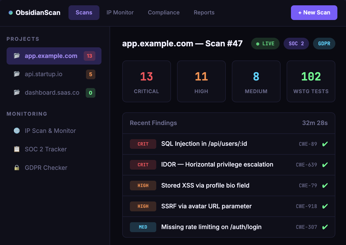 Obsidian Scan gallery image