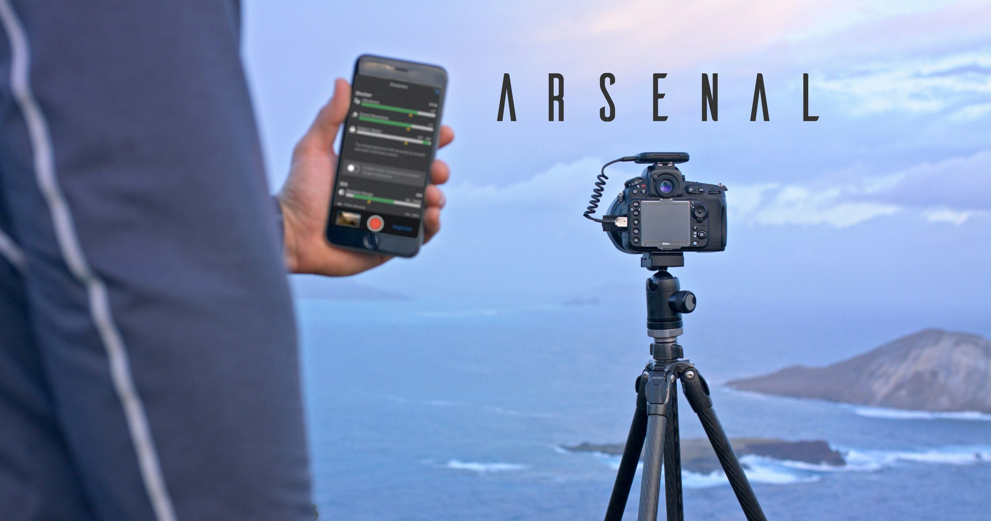 Arsenal Intelligent camera assistant for DSLR and Mirrorless cameras