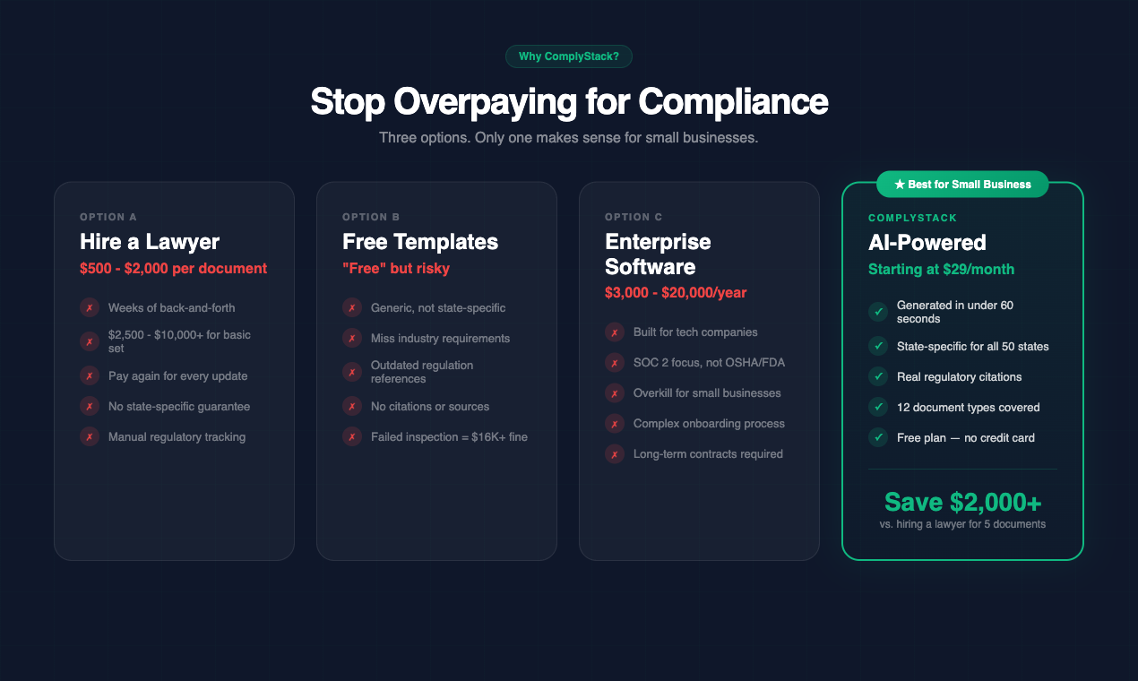 ComplyStack - Screenshot 4 showing product features and functionality