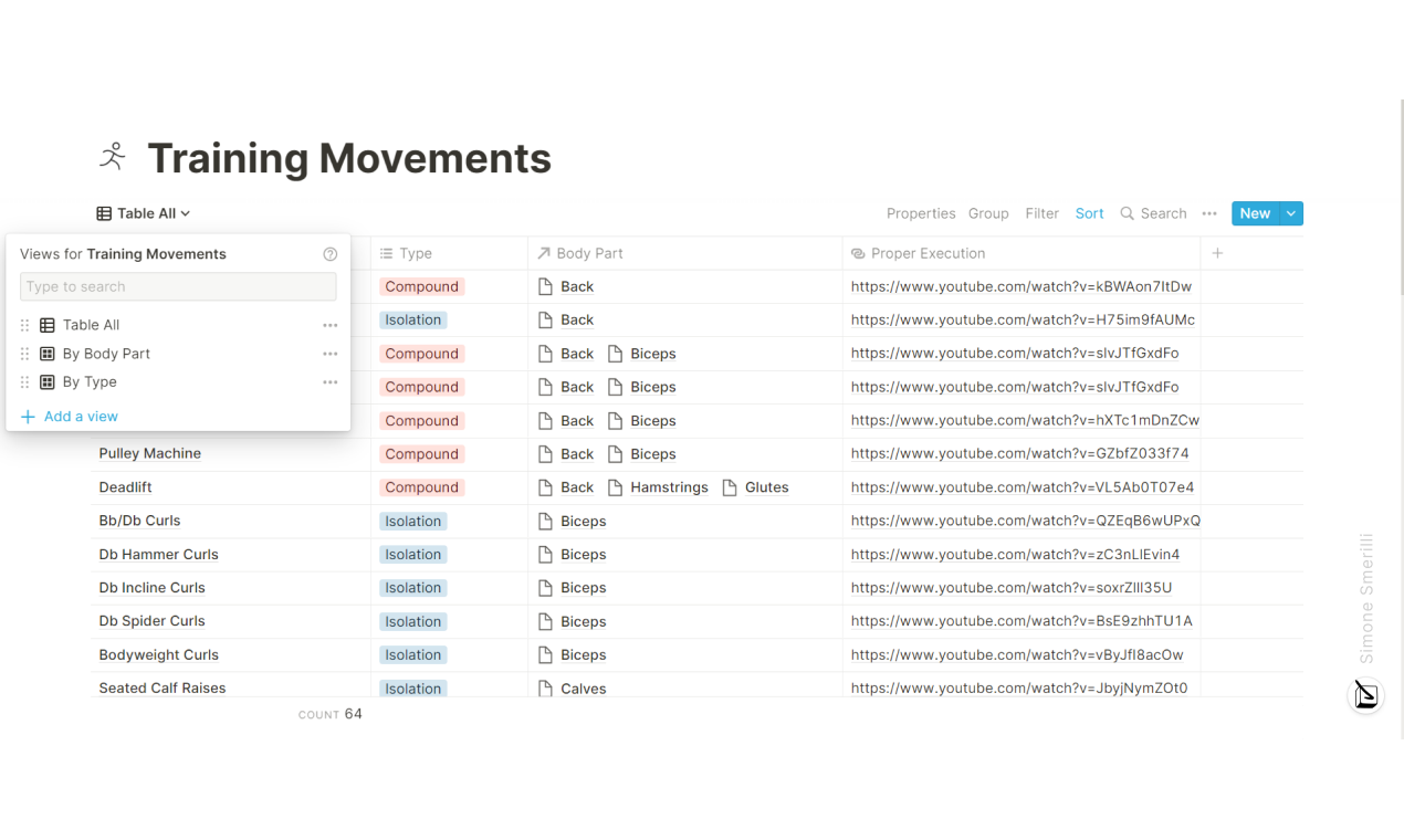Notion Advanced Workouts Manager gallery image