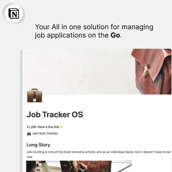 Job Tracker OS