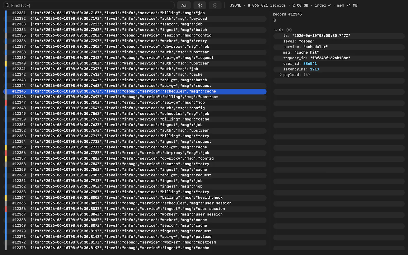 BigLeaf screenshot 1