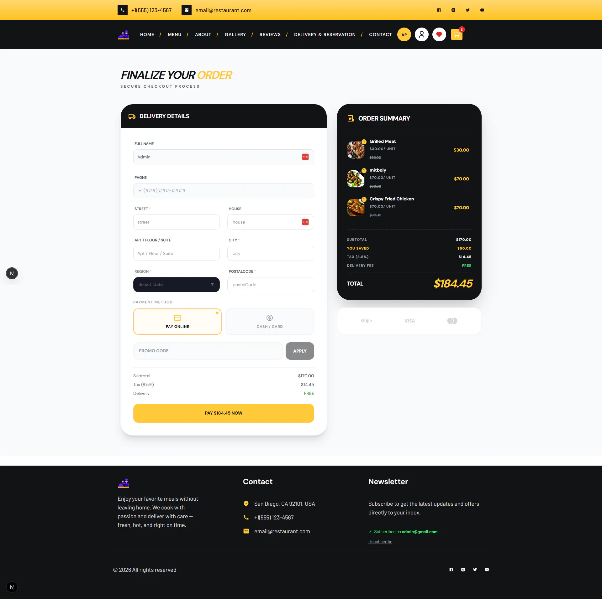 Gourmet CRM — Restaurant OS gallery image