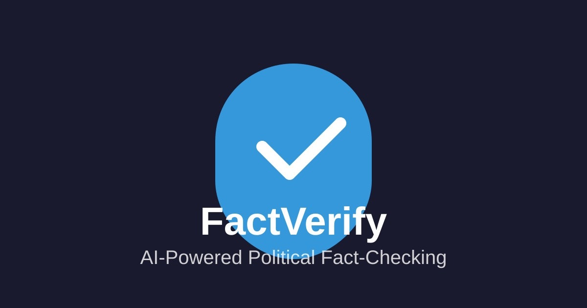 Facrefy - Controllo politico politico alimentati in tempo reale media 1