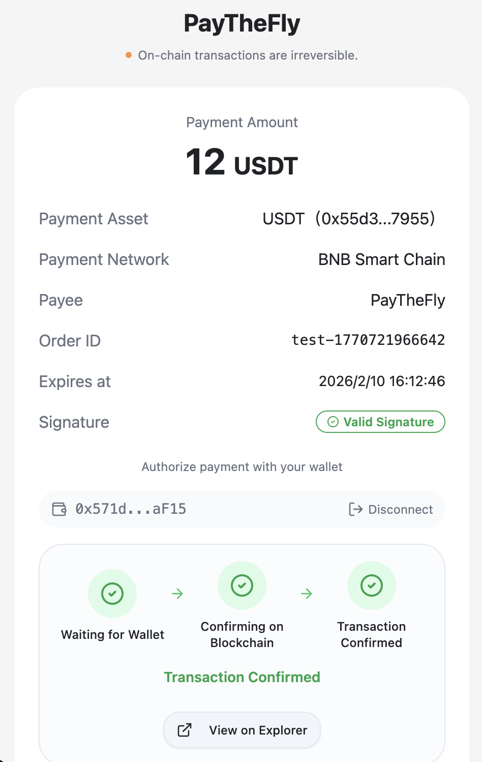 PayTheFly gallery image