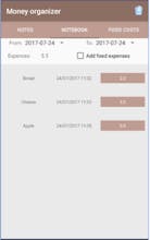 Money organizer gallery image