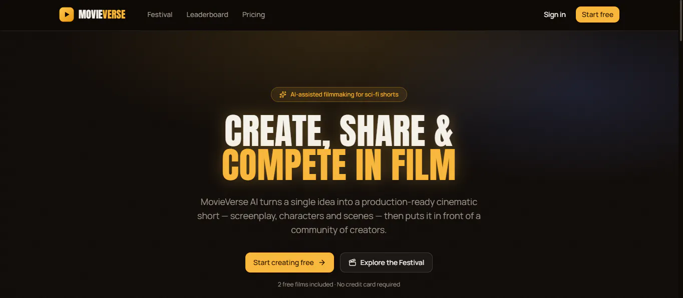 MovieVerse AI gallery image