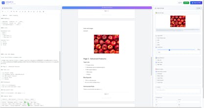 md2pdf.io - Real-time A4 Preview gallery image