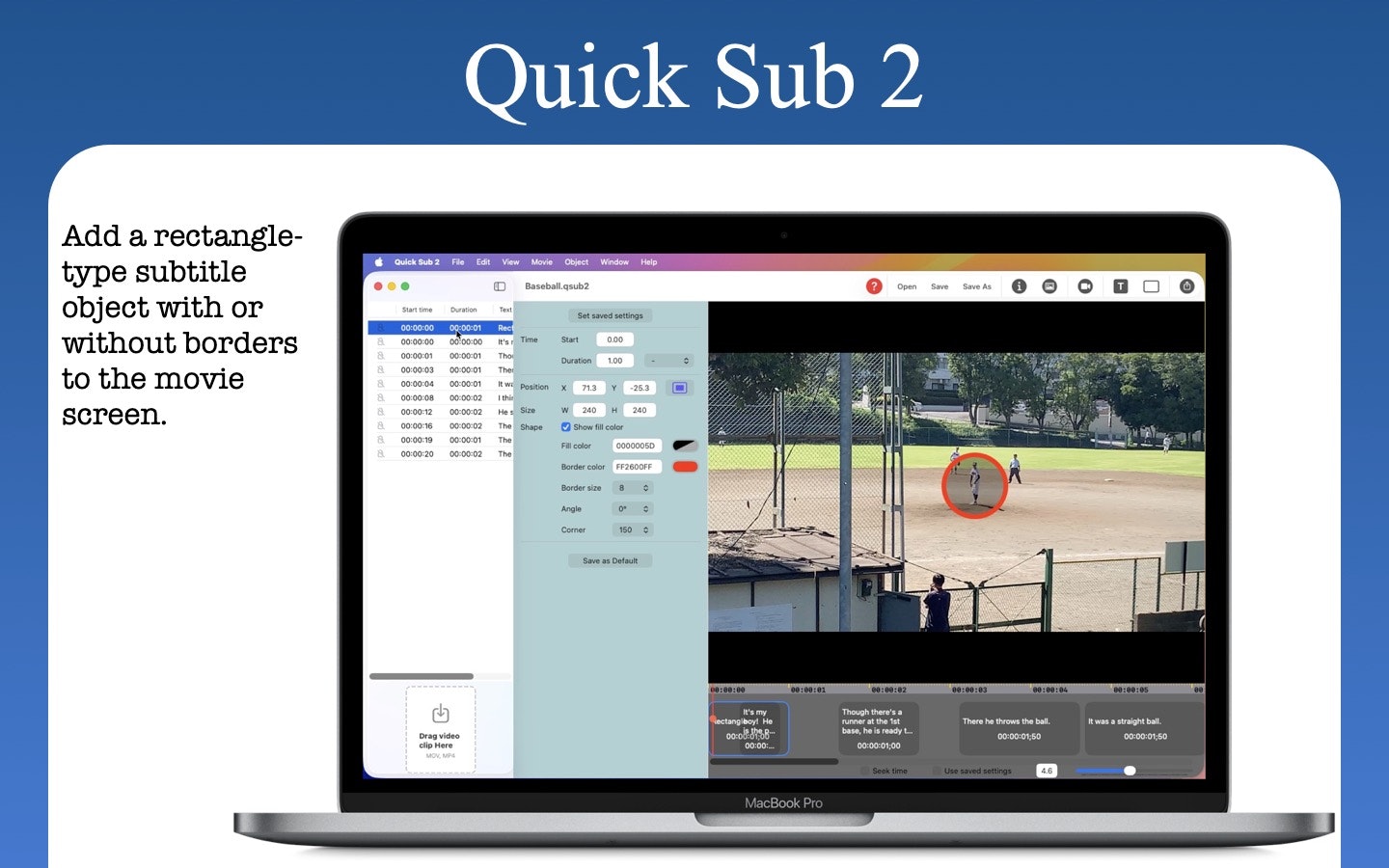 Quick Sub 2: Video Subtitling gallery image