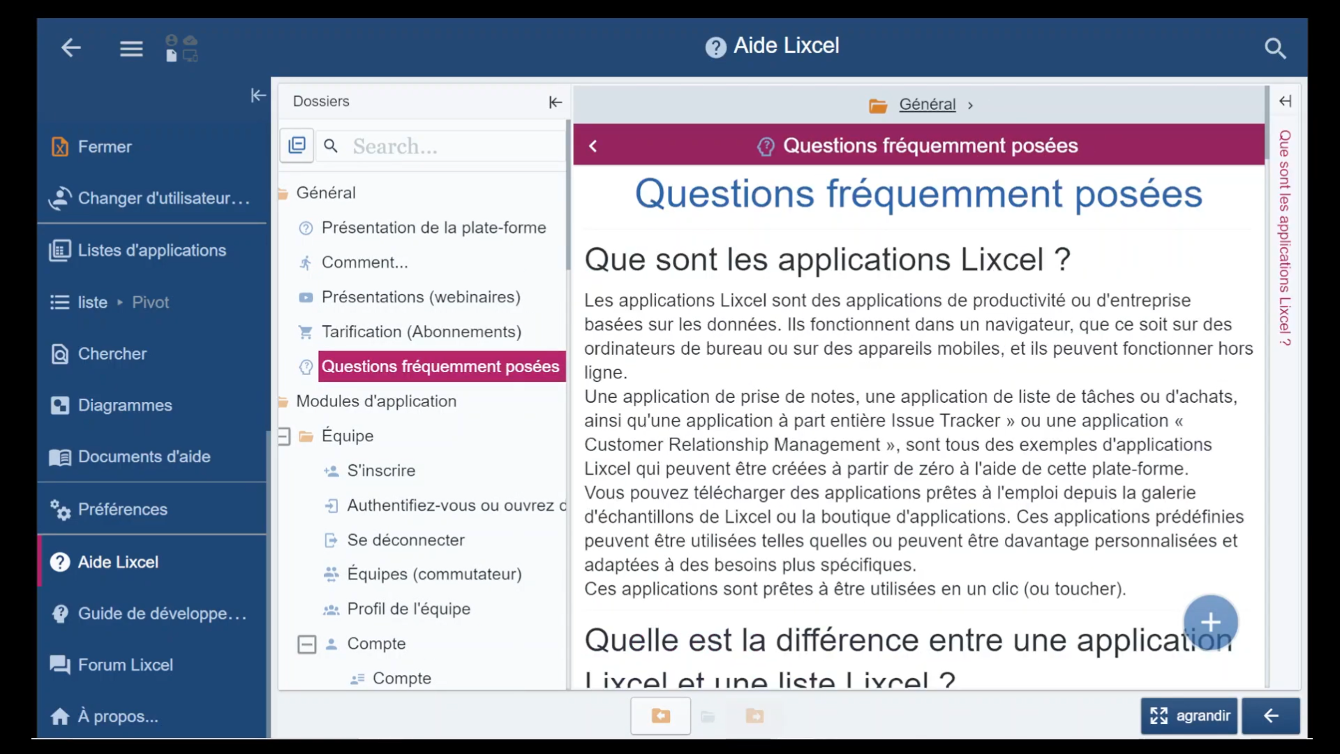 Lixcel - Your all-in-one data hub - Screenshot 5 showing product features and functionality