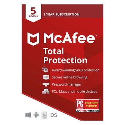 Buy McAfee Total Protection 2018 