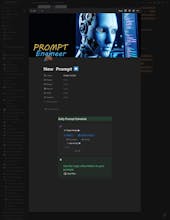 Prompt Library (Notion Template) gallery image