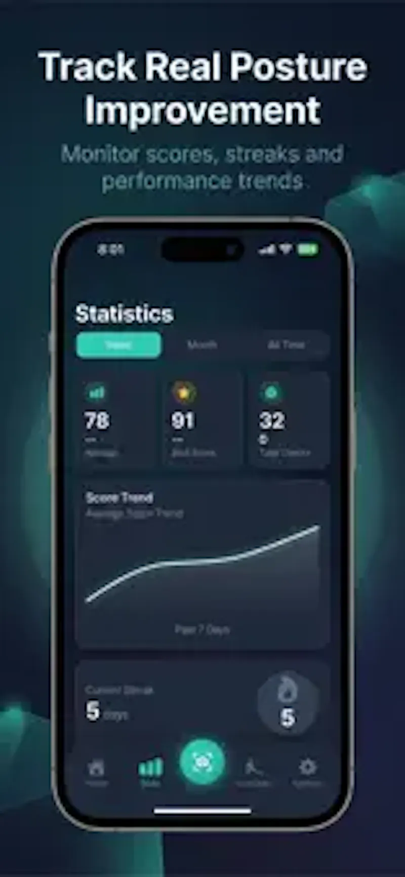 Posturly Posture Reminder App screenshot 7
