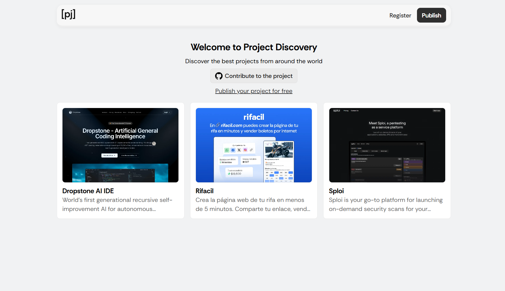 Project Discovery gallery image