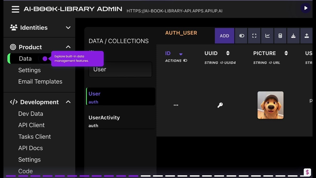 API UP gallery image