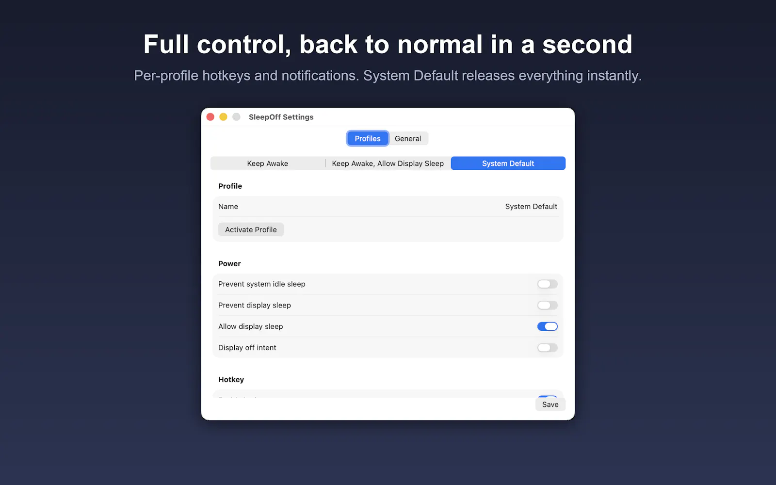 SleepOff screenshot 3
