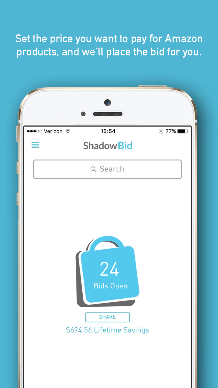 ShadowBid - iOS App gallery image