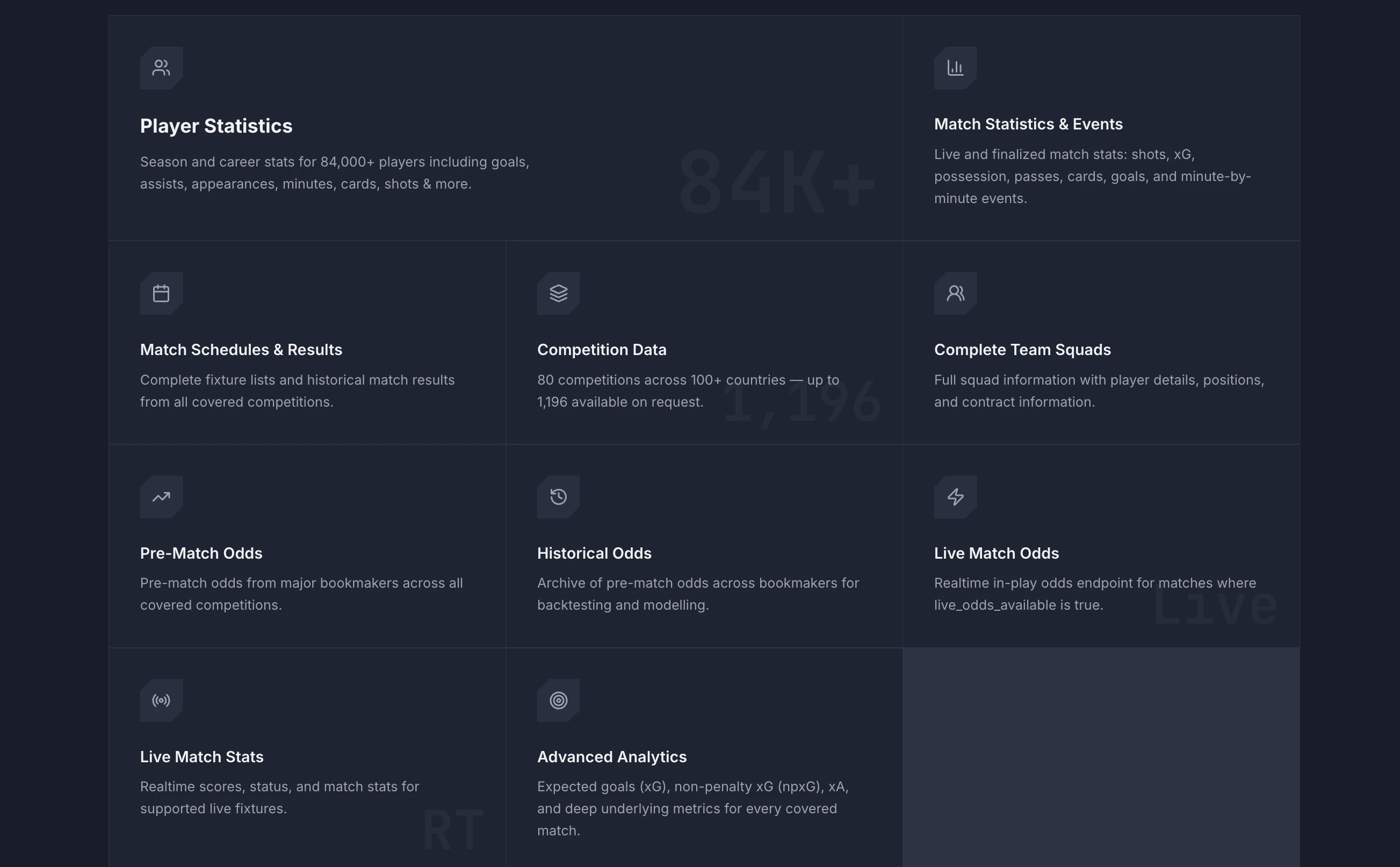 TheStatsAPI screenshot 3