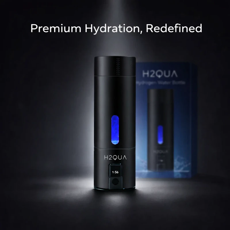 H2QUA Hydration Water Bottle screenshot 3
