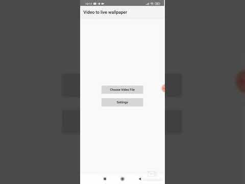 Your videos to Live Wallpaper gallery image