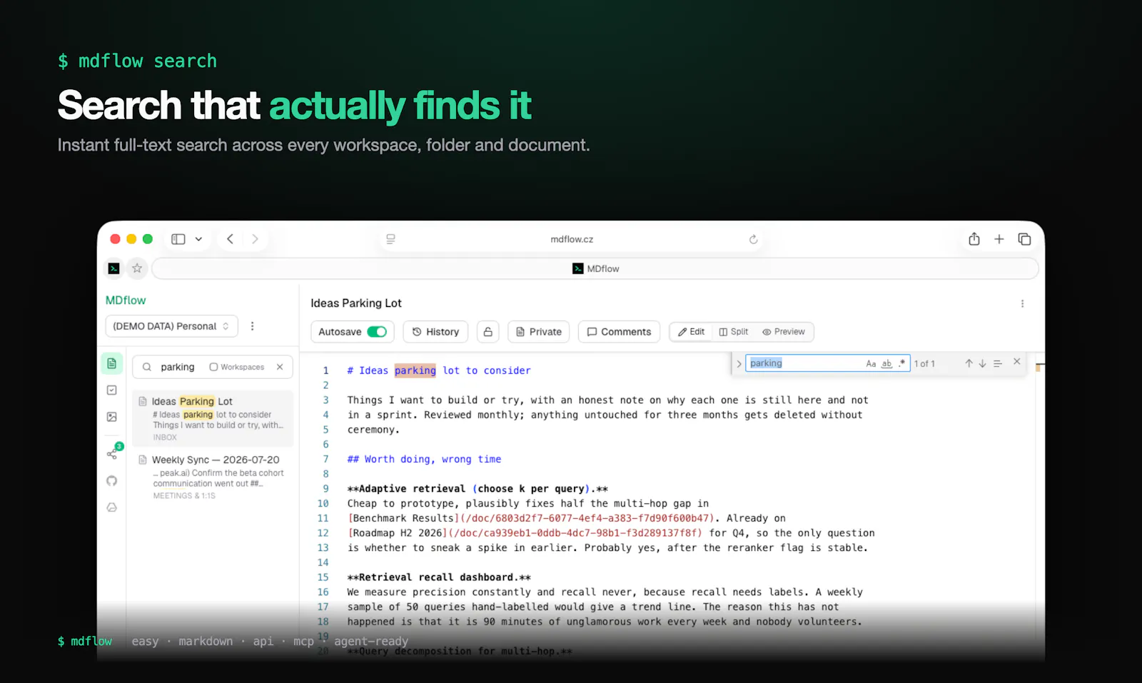 MDflow screenshot 4