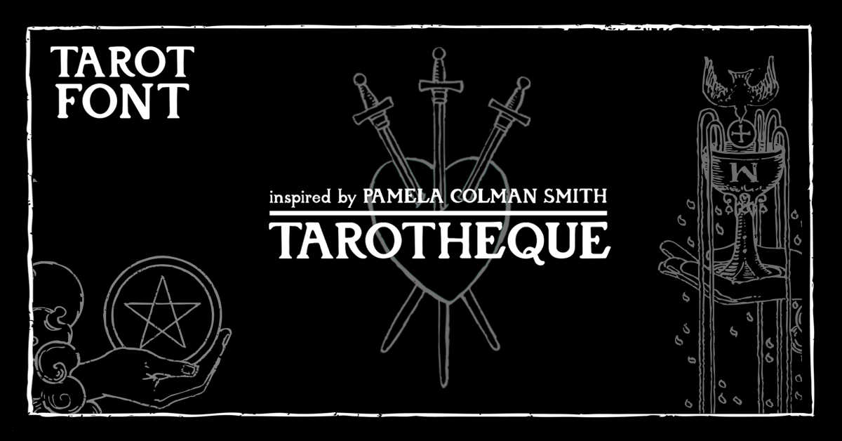 Tarot Font Tarotheque gallery image