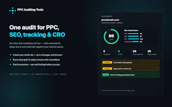 PPC Auditing Tools gallery image