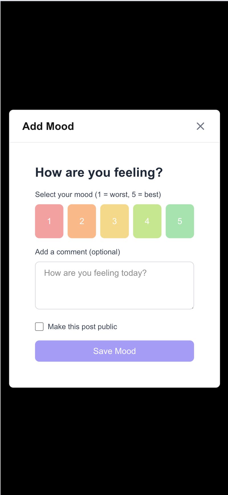 Moodz - Mental Health Tracker gallery image