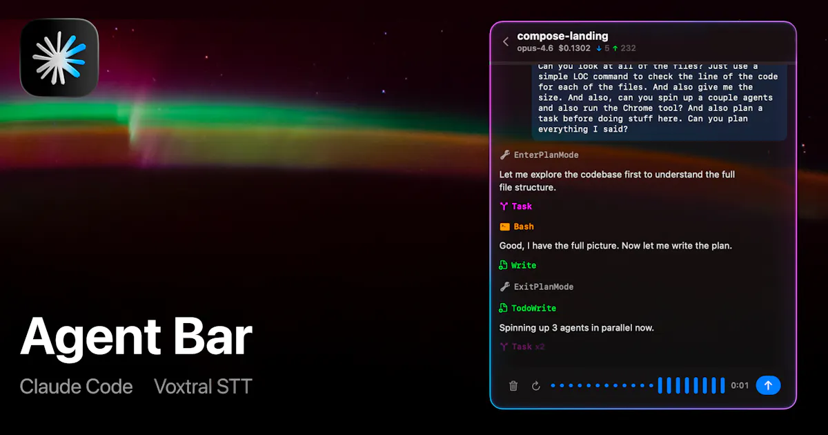Agent Bar