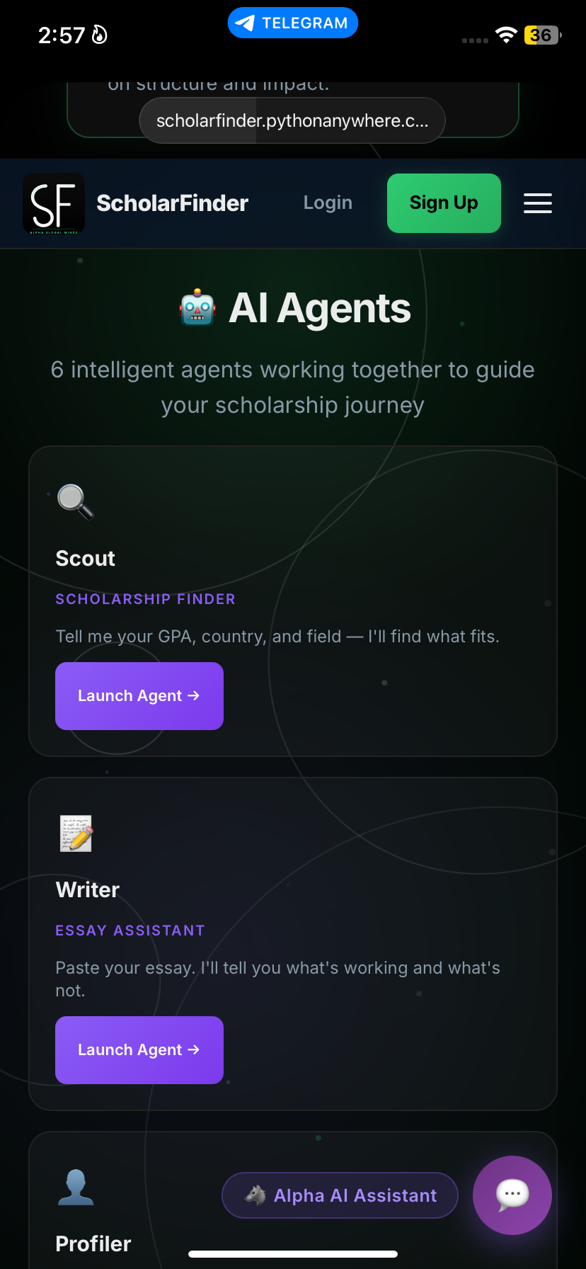 ScholarFinder  - Screenshot 4 showing product features and functionality