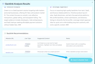 Backlink Advisor gallery image