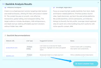 Backlink Advisor gallery image