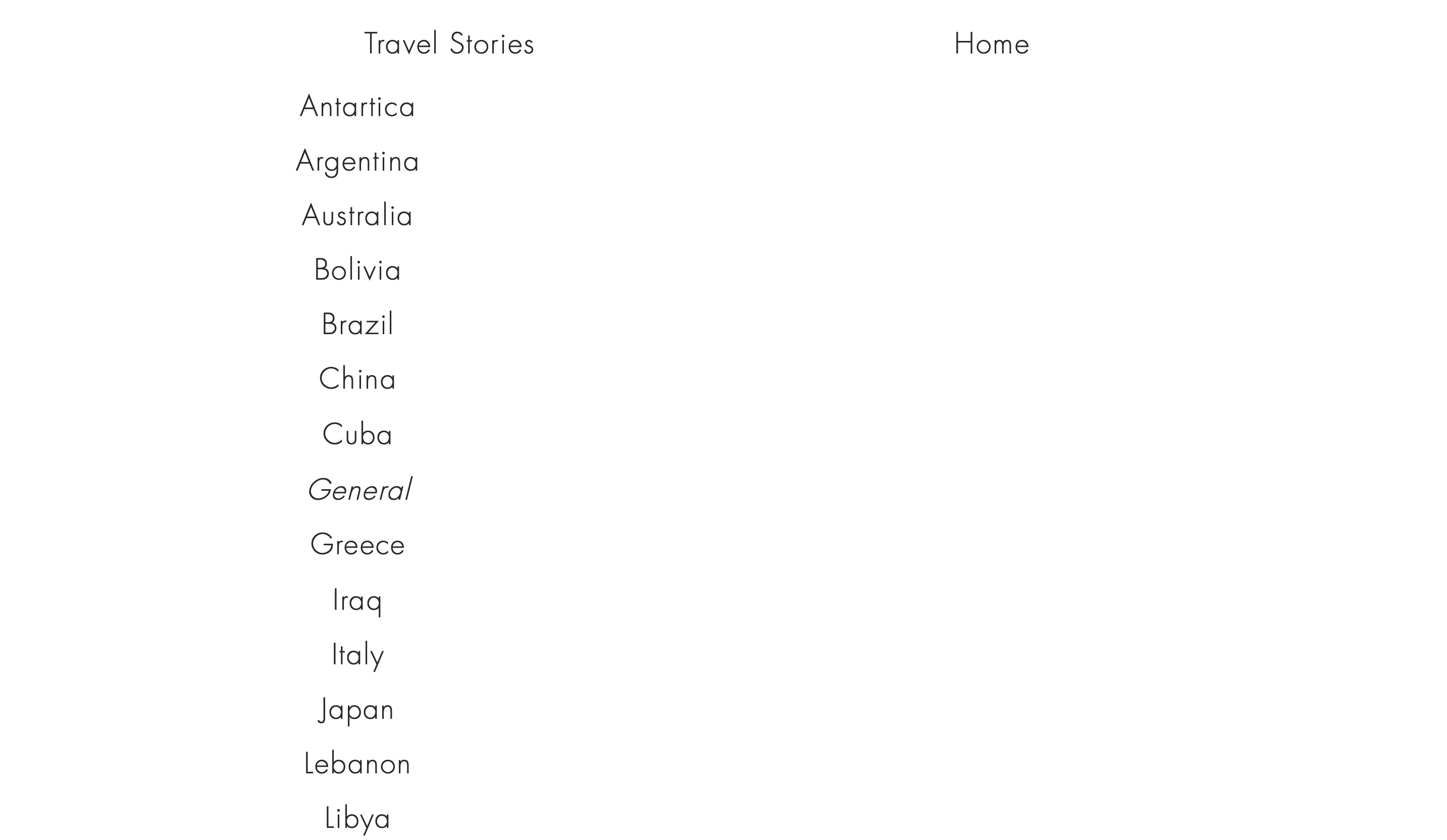 Travel Stories gallery image