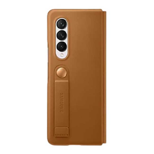 Bao da Leather Flip cover Z Fold 3 5G gallery image