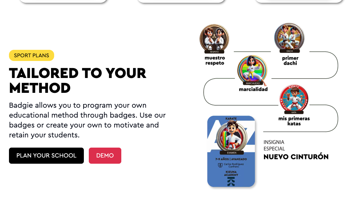 Badgie - Screenshot 5 showing product features and functionality