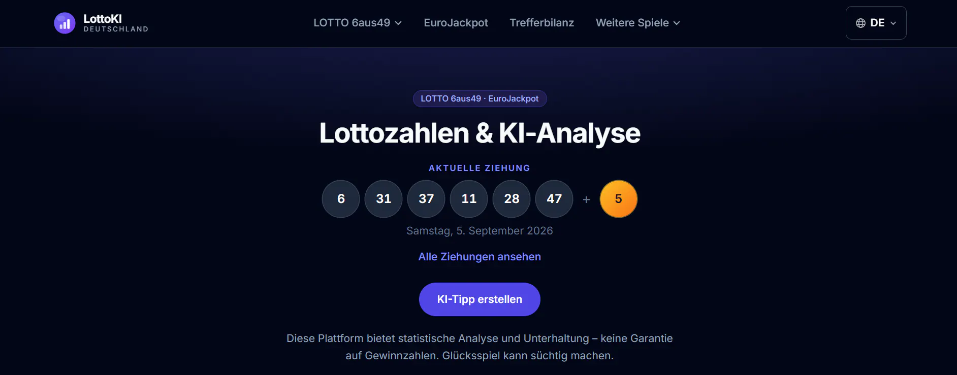 LottoKI Deutschland gallery image