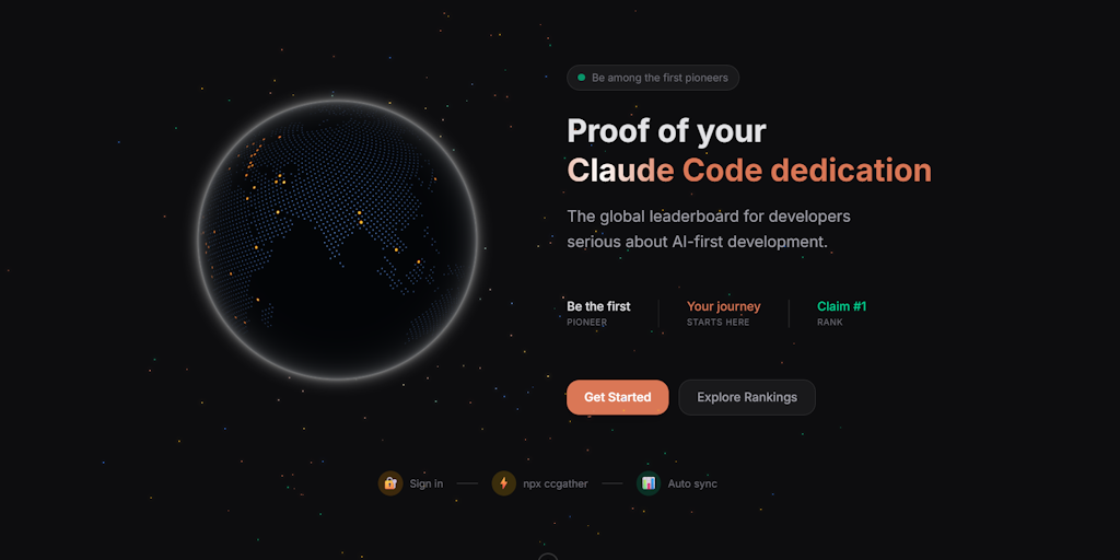 CCgather: Claude AI Maceralarını Kaydet, Gelişimi Yakala!