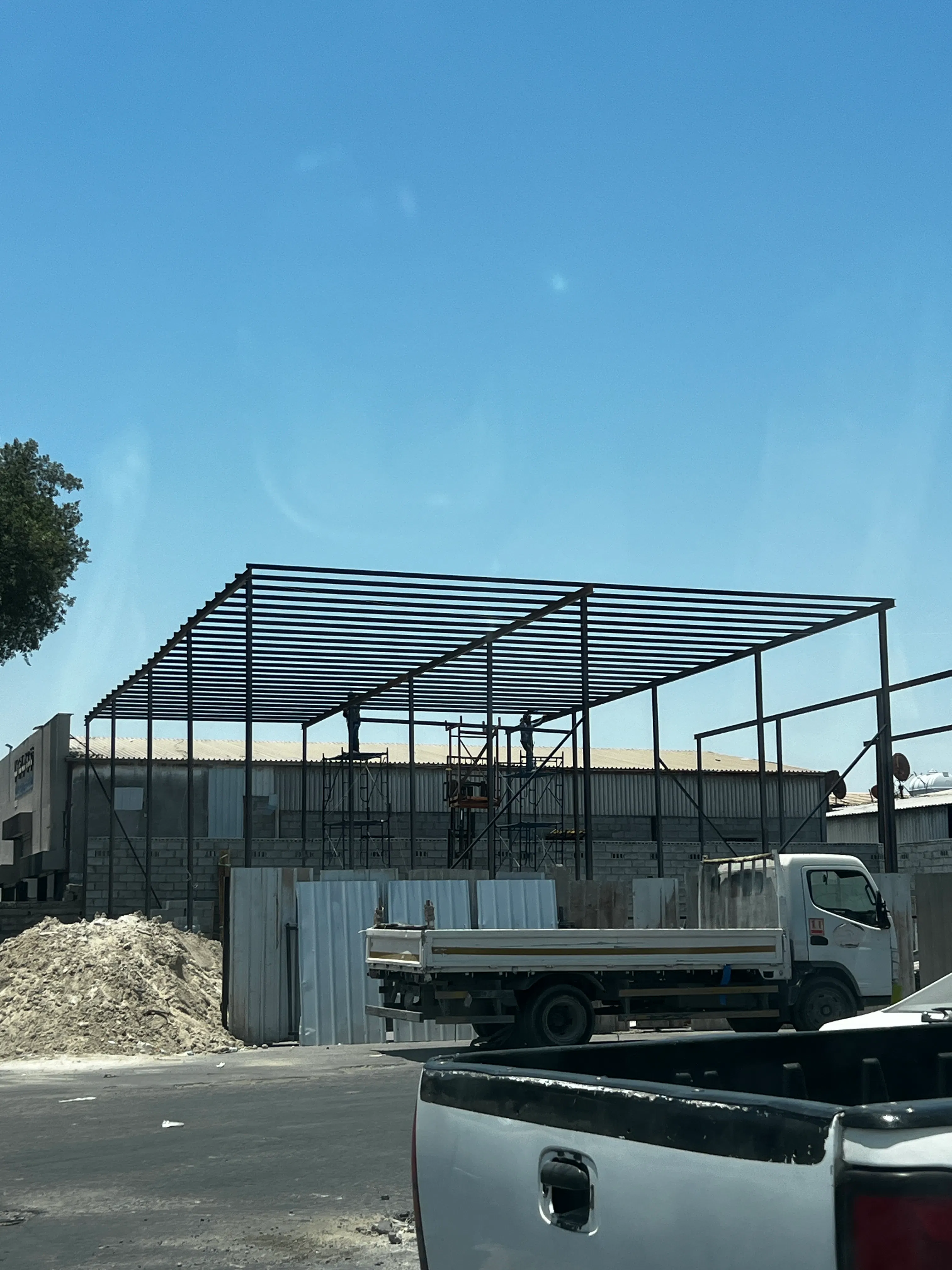Al Naim Fabrication : car parking shades gallery image