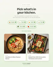 Simple supper gallery image
