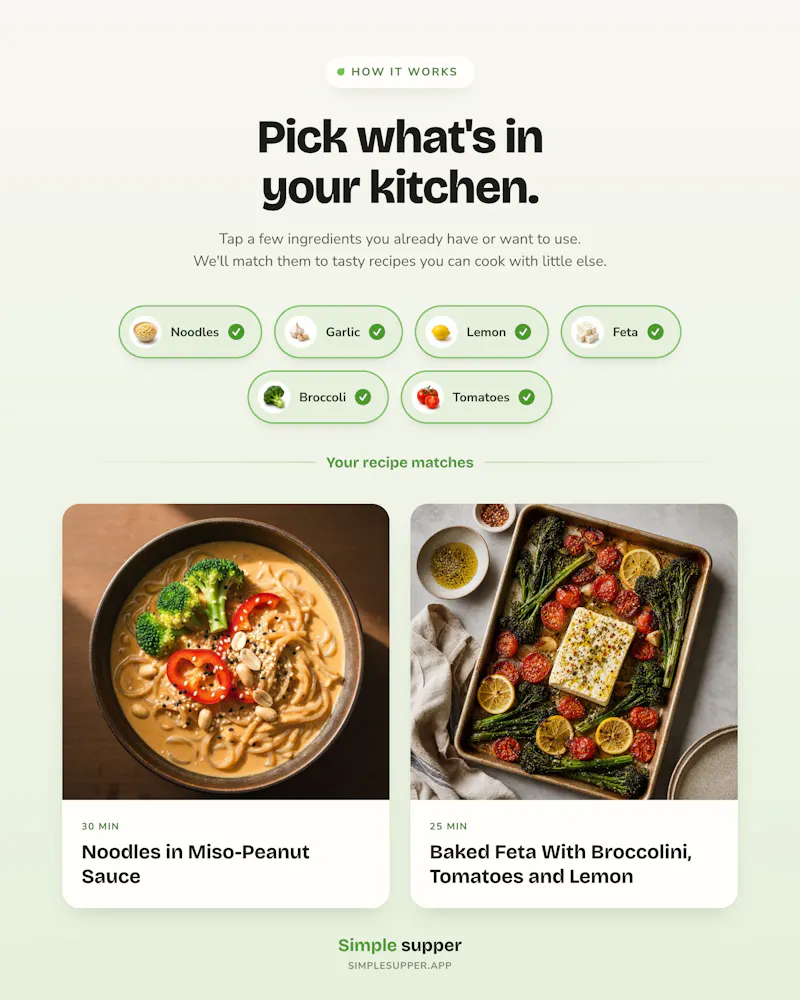 Simple supper screenshot 2