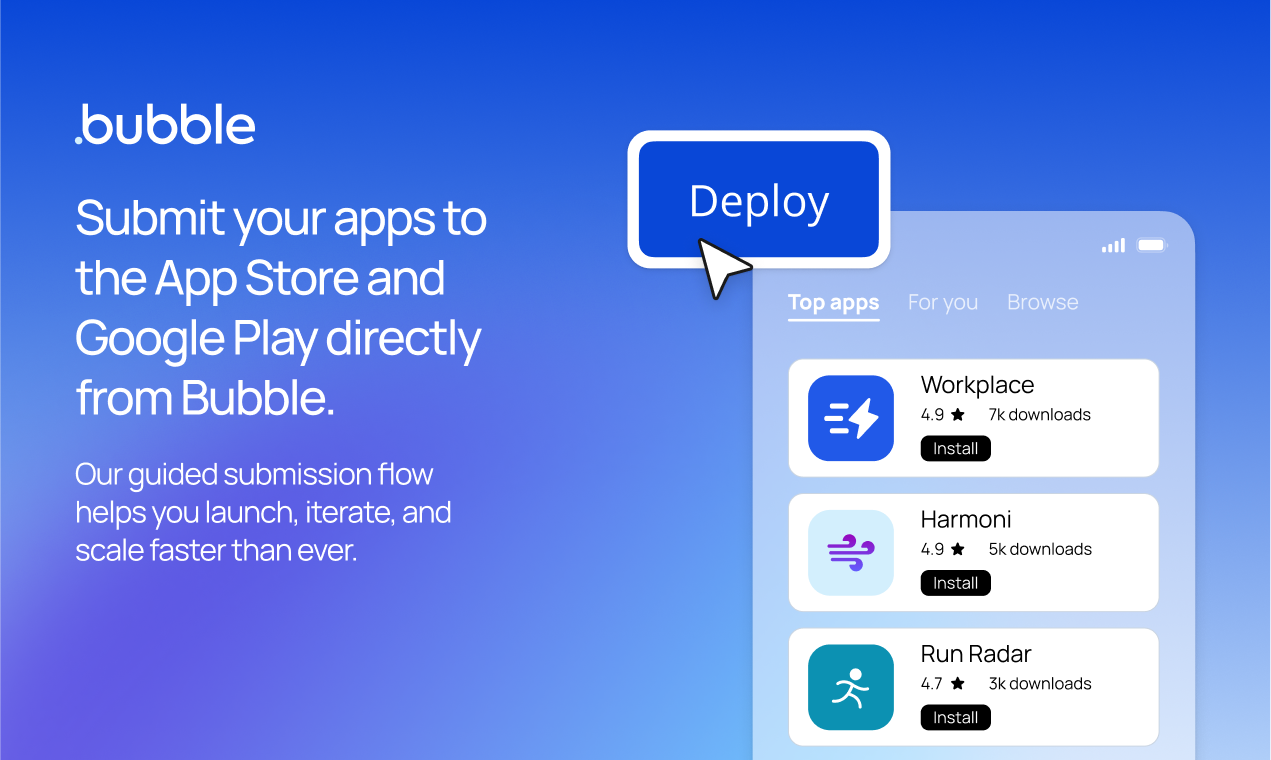 Bubble for native mobile apps (beta) screenshot 5