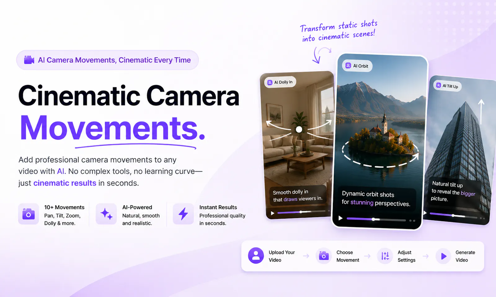 AI Camera Movements Prompt Library screenshot 1