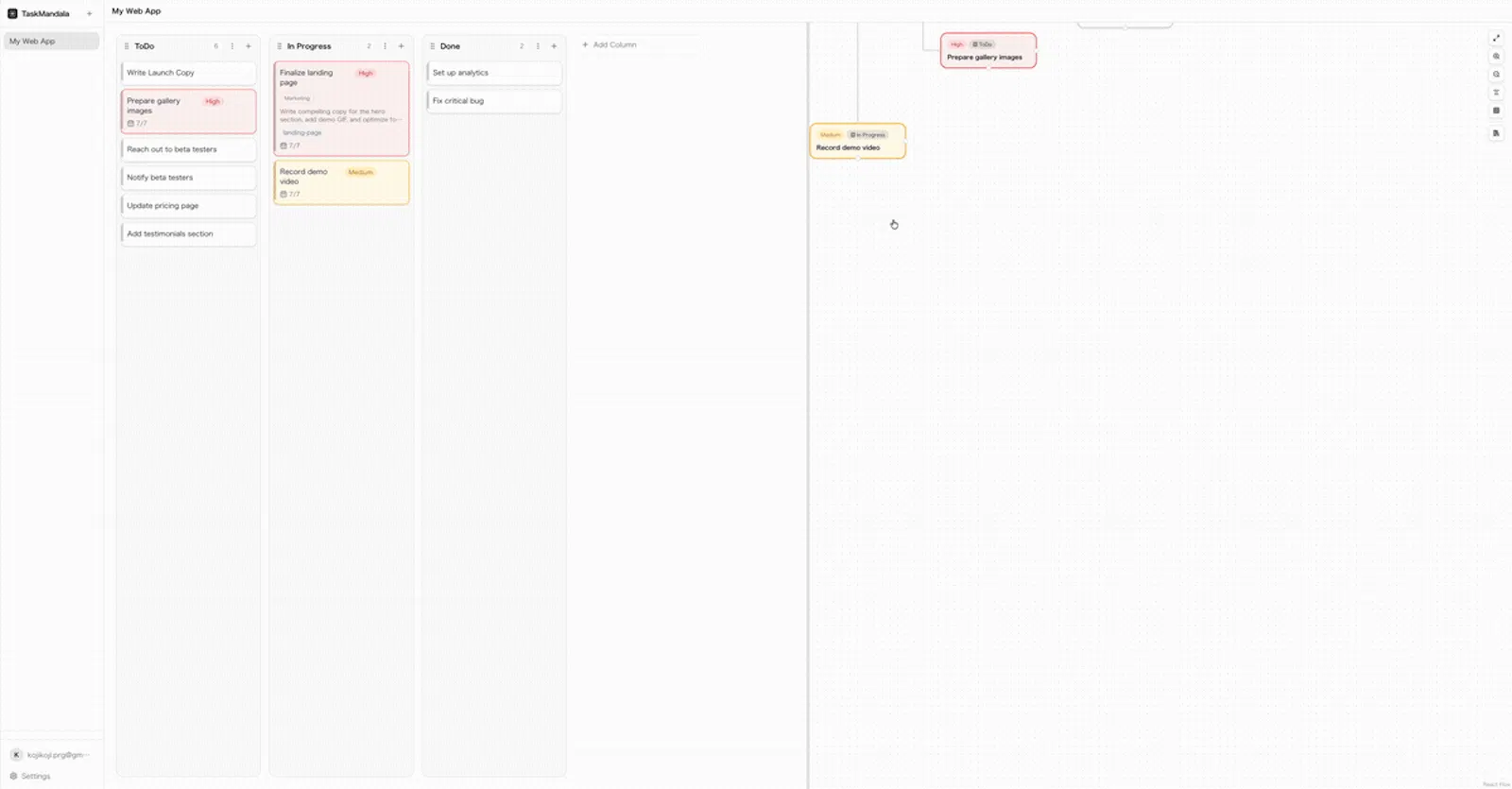 TaskMandala screenshot 3