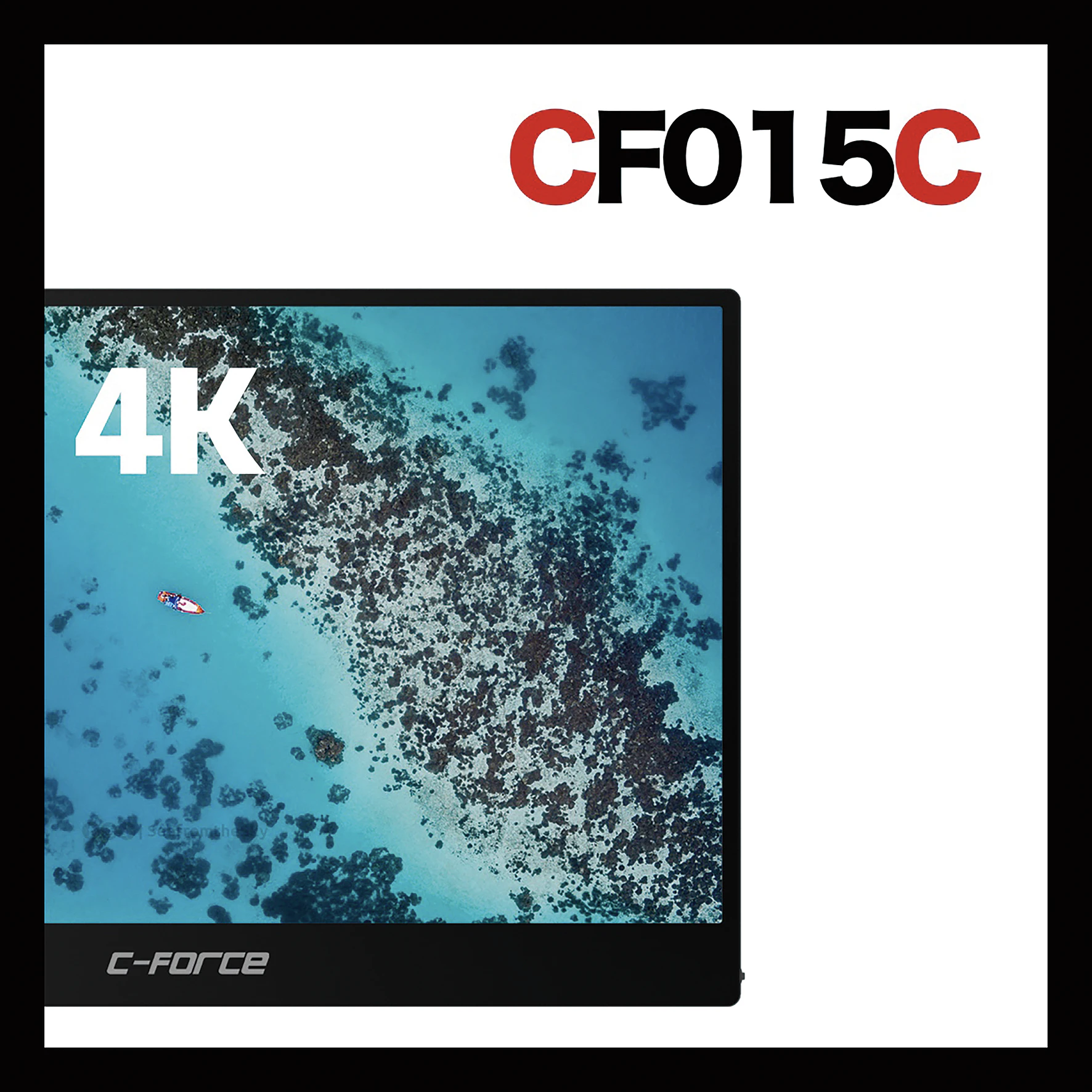 C-FORCE the thinnest 4K USB-C display